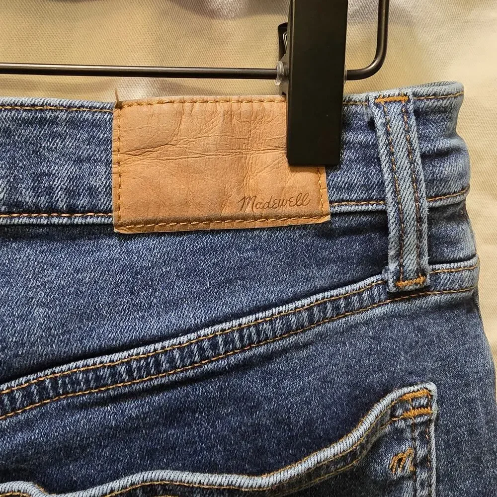 Madewell The Perfect Vintage Straight Jean stretch high rise denim size 28 - Picture 7 of 13